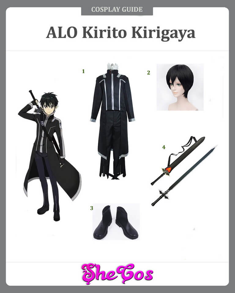 ALO Kirito Cosplay Cosplay Guide