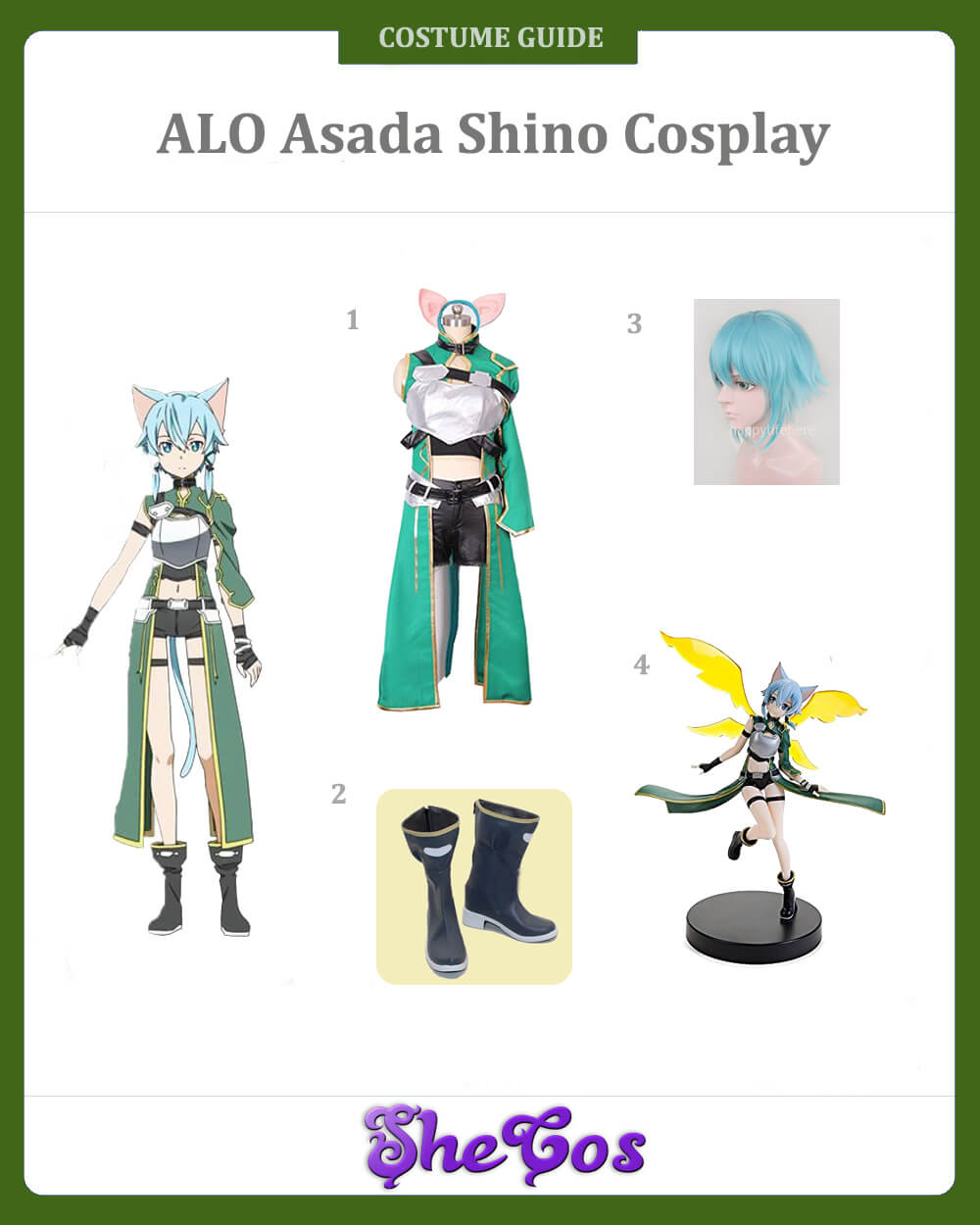 ALO Shino Cosplay Guide