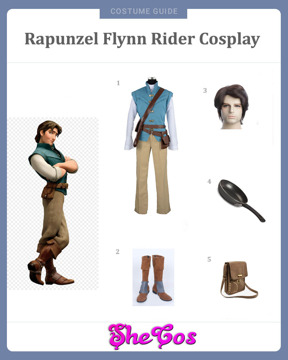 Flynn Rider Cosplay Guide Flynn Rider Cosplay Guide