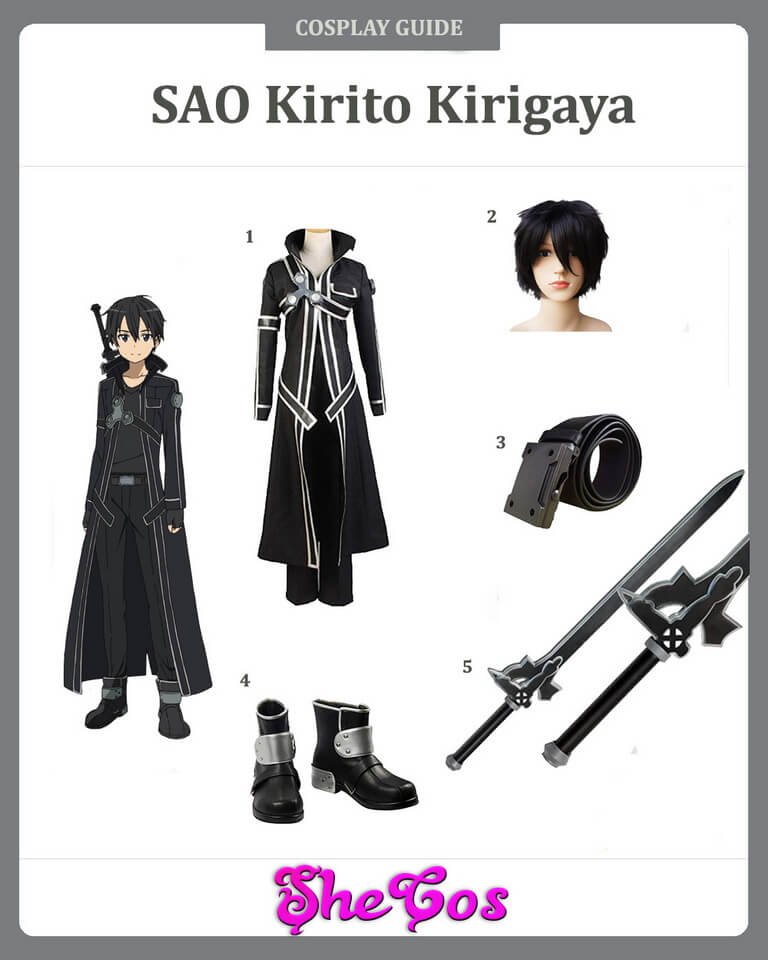 SAO Kirito Cosplay Guide