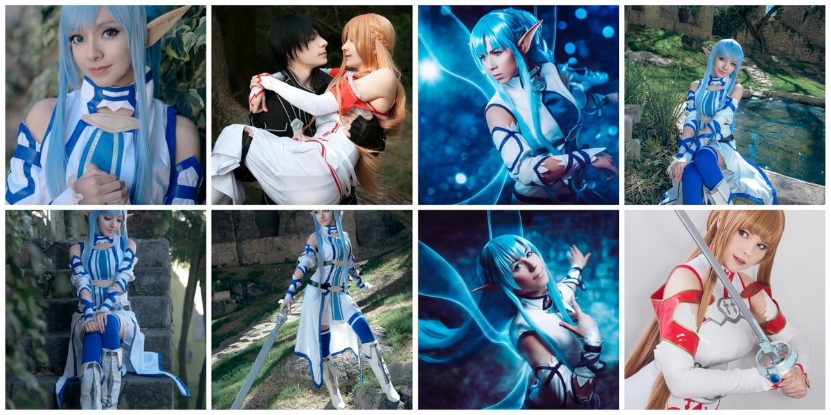 asuna elf cosplay