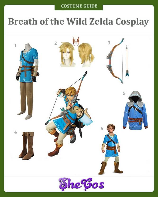 breath of the wild zelda cosplay guide