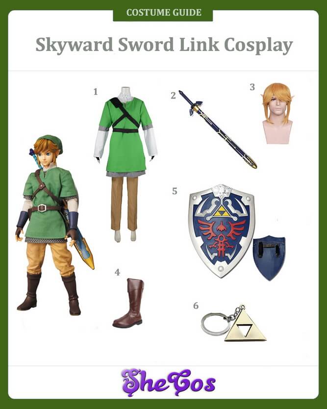 skyward sword link cosplay guide