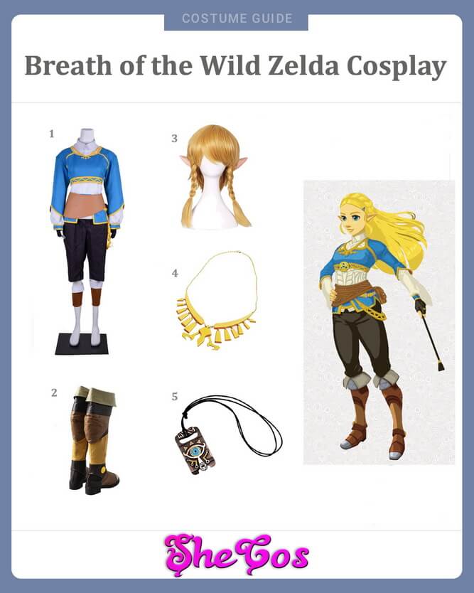 Breath of the wild Zelda cosplay guide