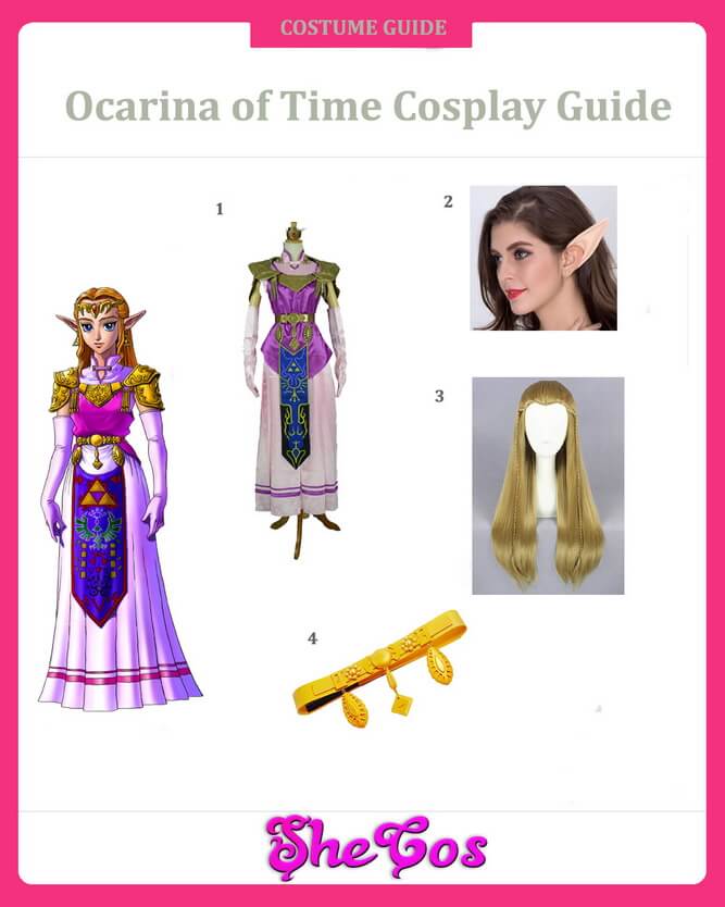 Ocarina of Time Zelda cosplay guide Ocarina of Time Zelda cosplay guide