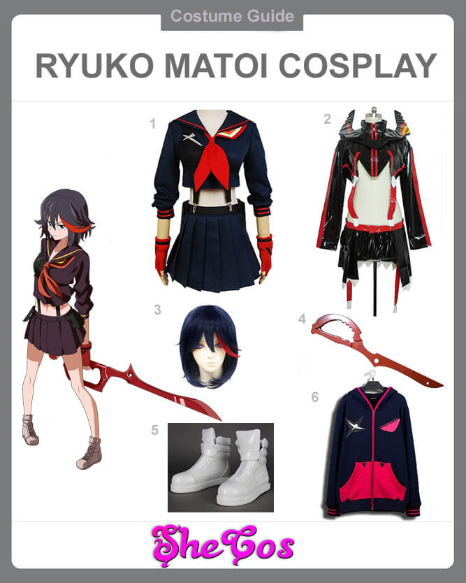 Ryuko Matoi costume guide