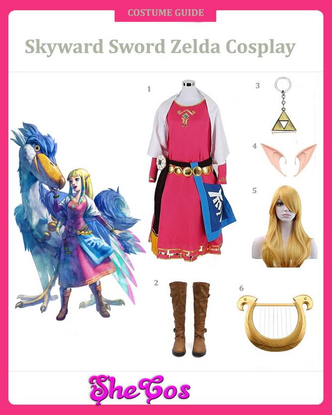 Skyward sword Zelda cosplay guide