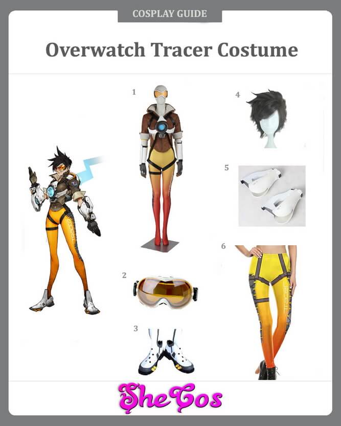 Tracer Cosplay Tutorial