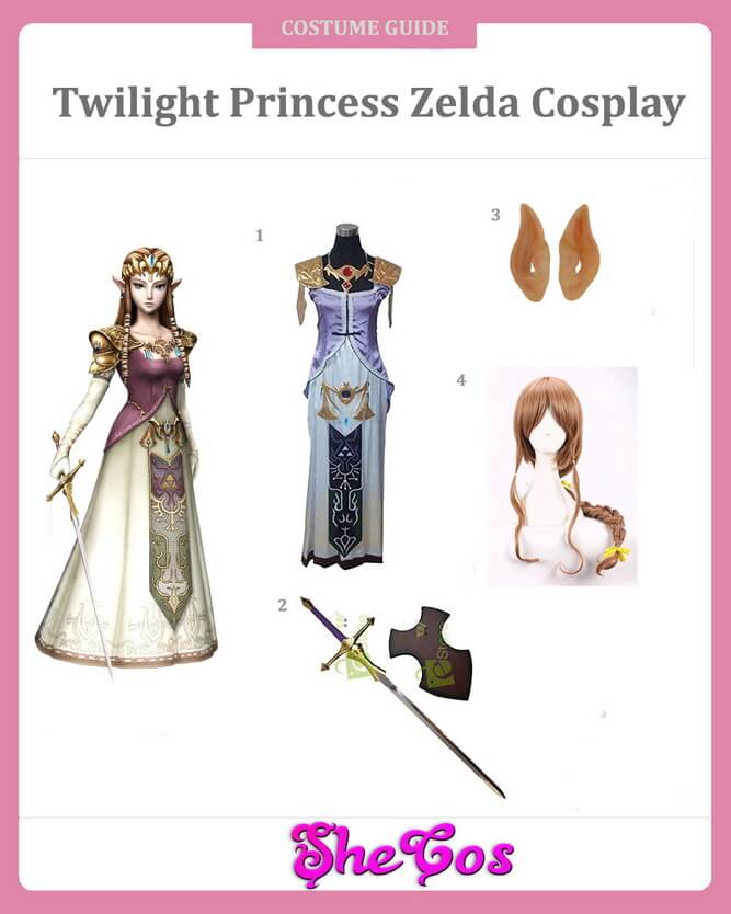 Twilight Princess Zelda cosplay guide