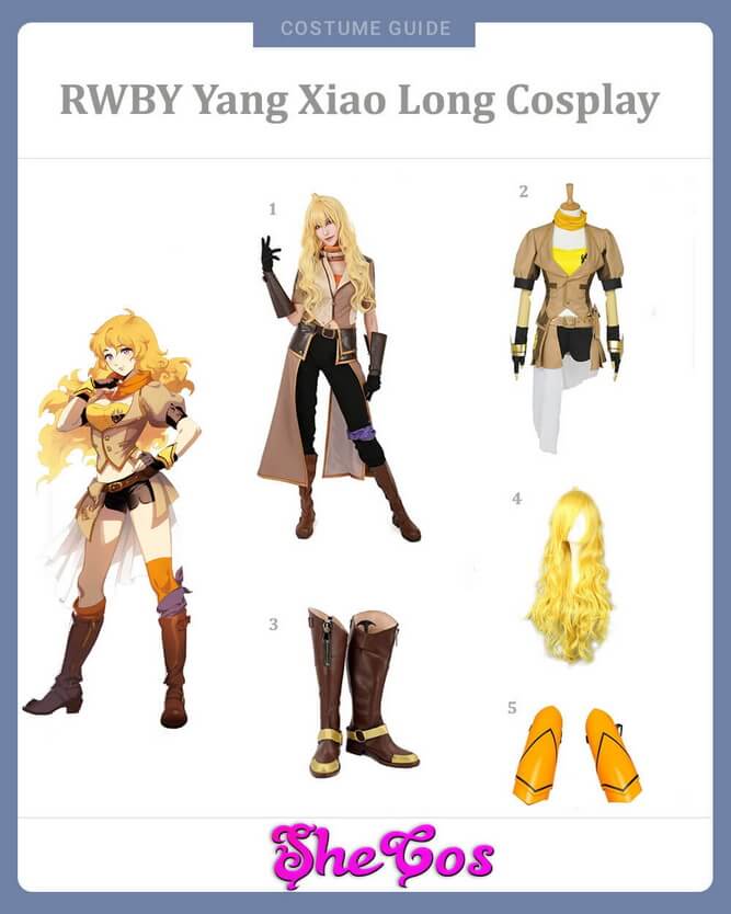 Yang Xiao Long cosplay guide