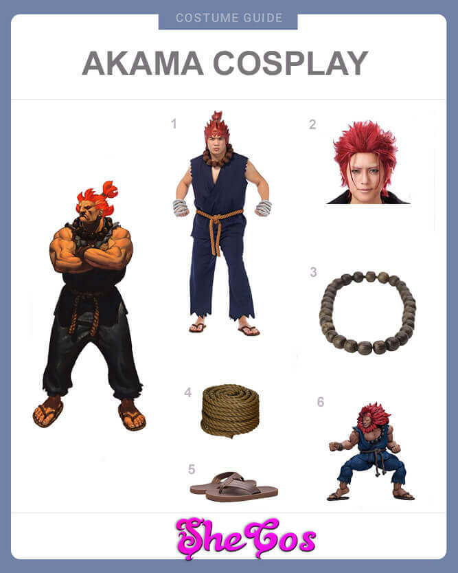 Costumes, AKUMA, Character Data