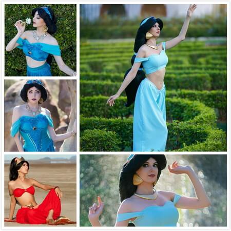 best jasmine cosplay