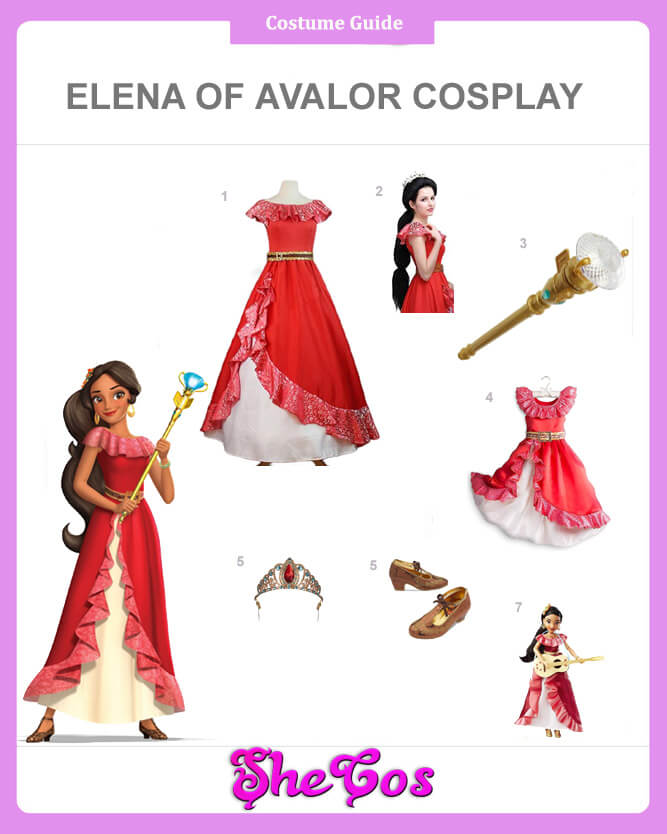 elena costume guide