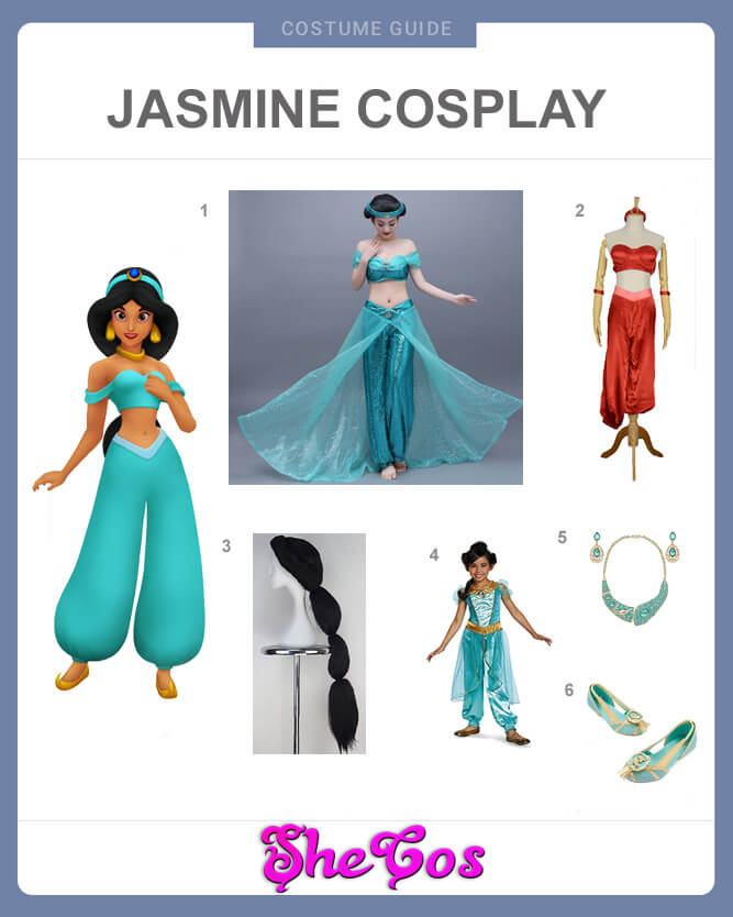 jasmine cosplay guide