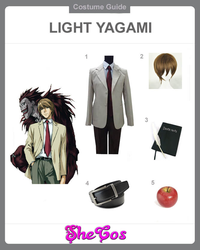 light yagami cosplay guide