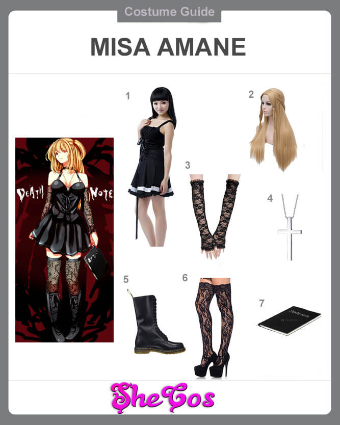 Featured image of post Misa Amane Outfits Numbers and pictures of misa amane s outfits