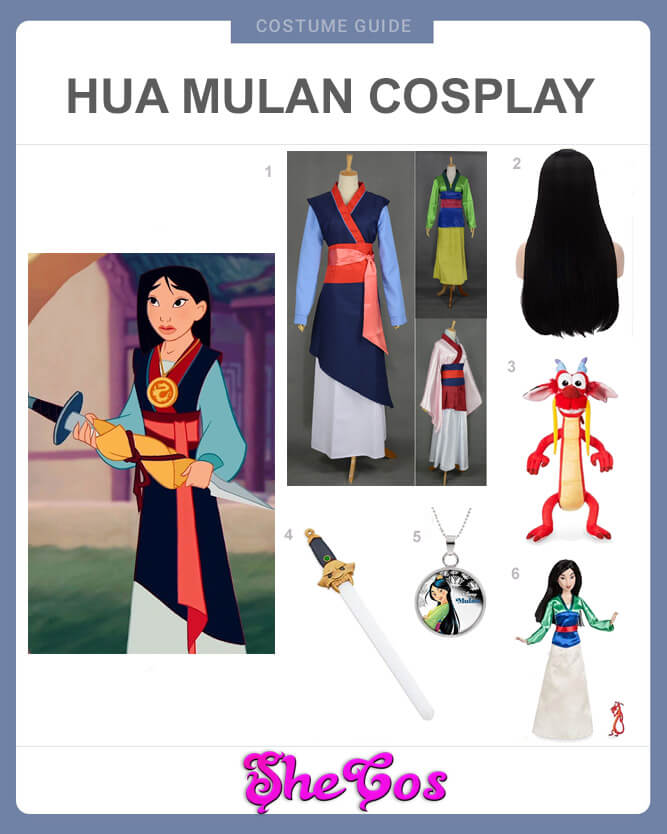 mulan costume guide