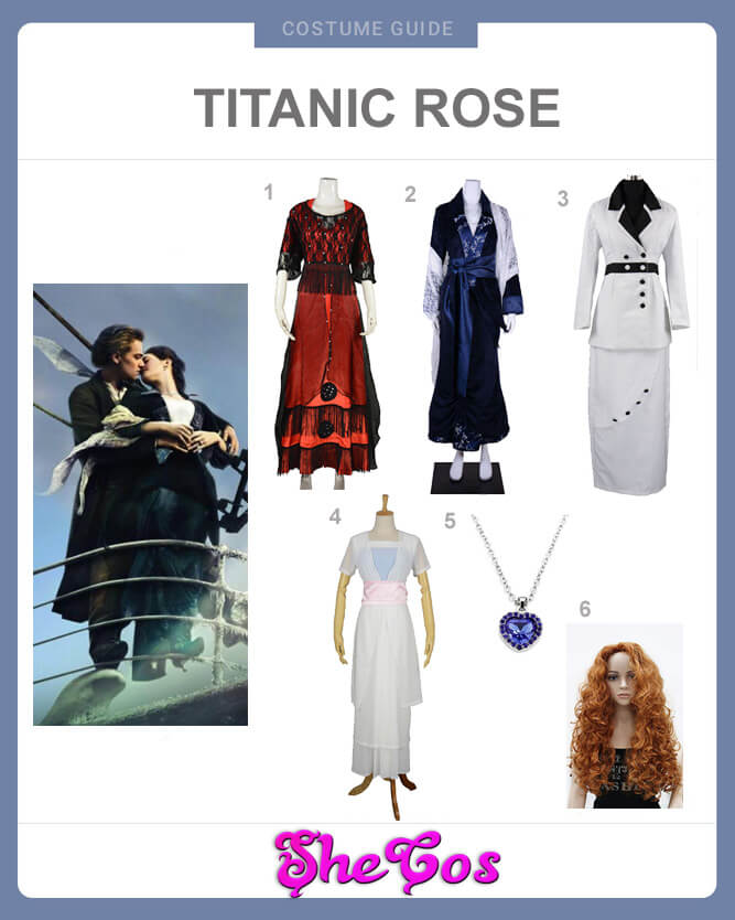 A Closer Look: Every Dress Rose Wears In Titanic