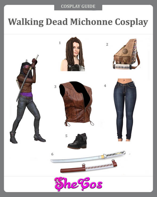 walking dead michonne cosplay guide