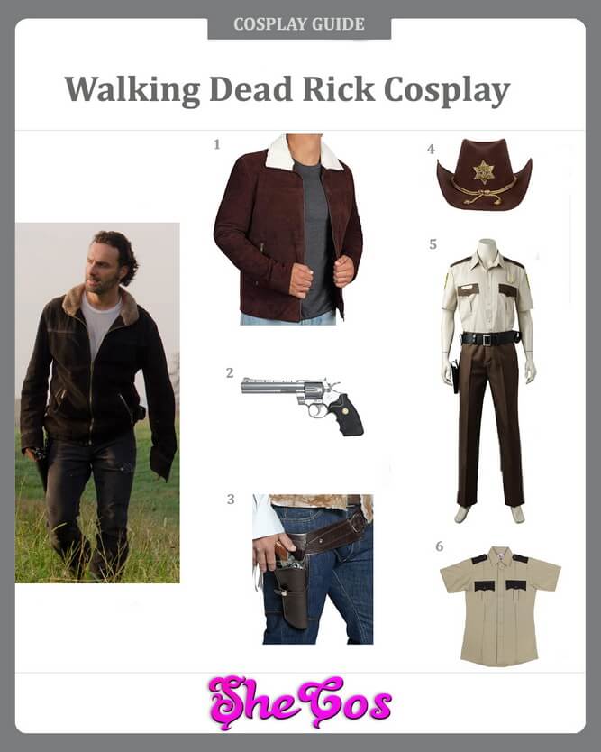 walking dead rick cosplay guide