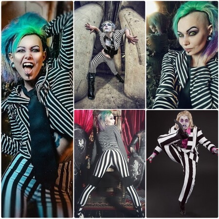 Beetlejuice cosplay