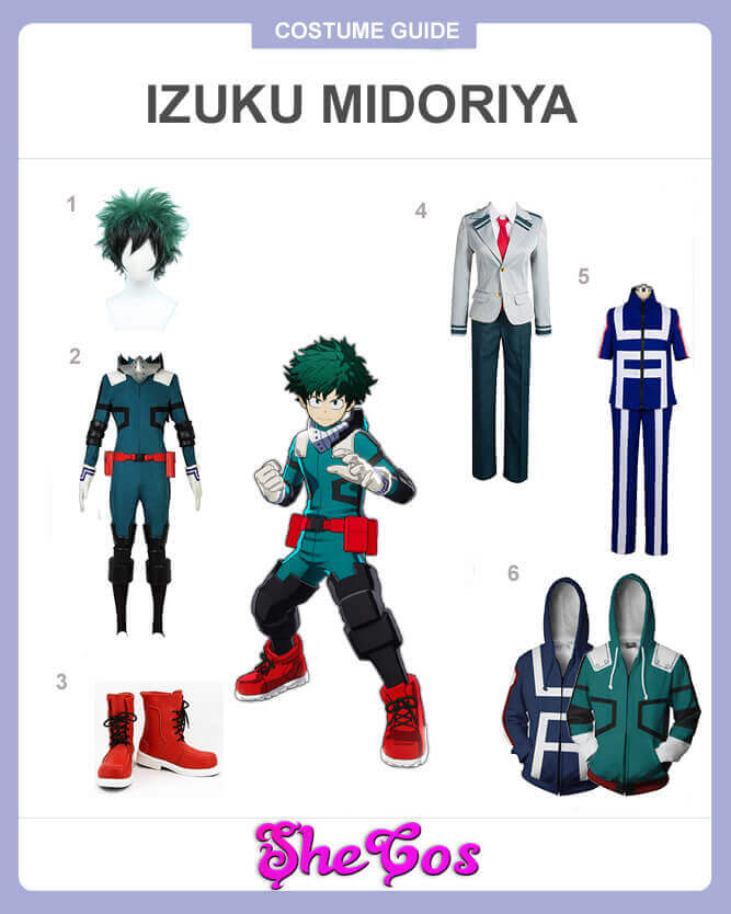 Izuku Midoriya cosplay guide