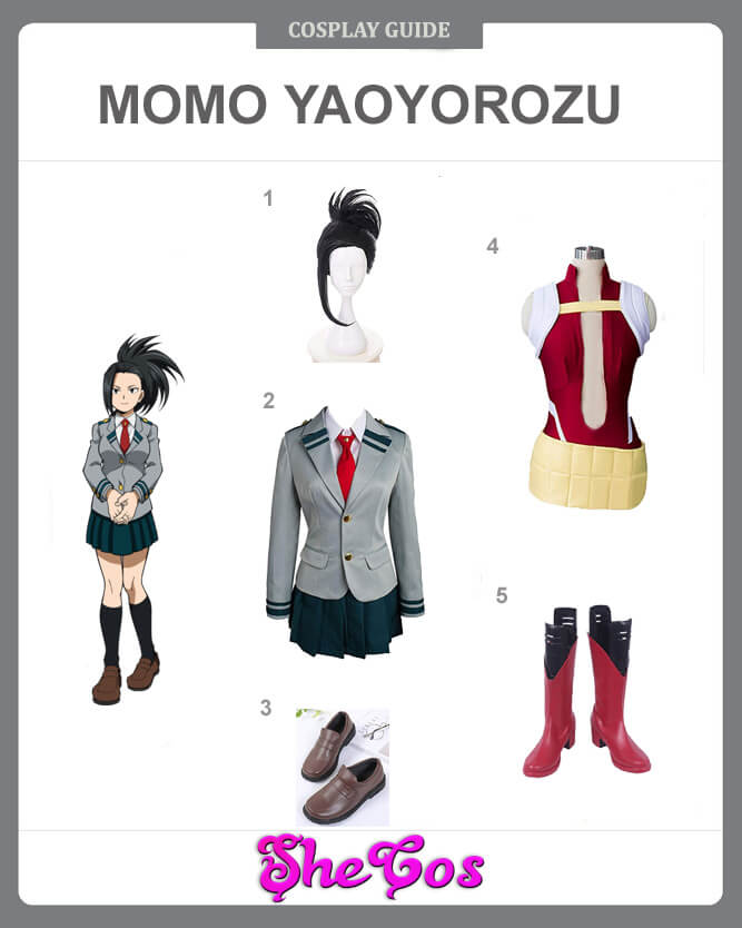 Momo Yaoyorozu cosplay guide