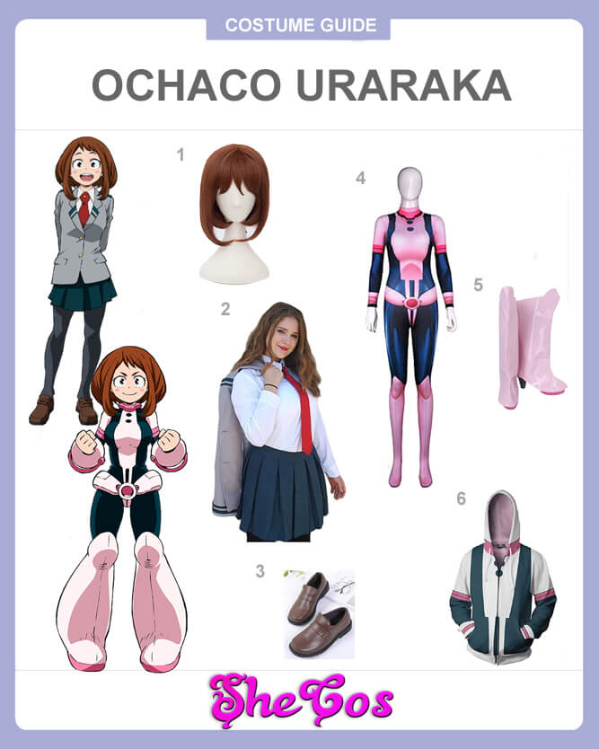 Ochaco Uraraka cosplay guide Ochaco Uraraka cosplay guide