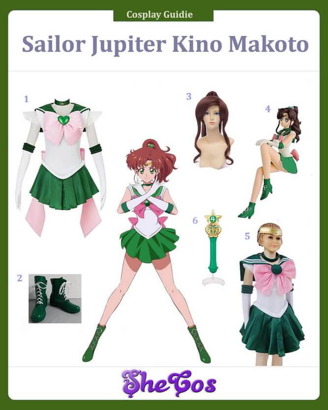 Sailor Jupiter Cosplay Guide