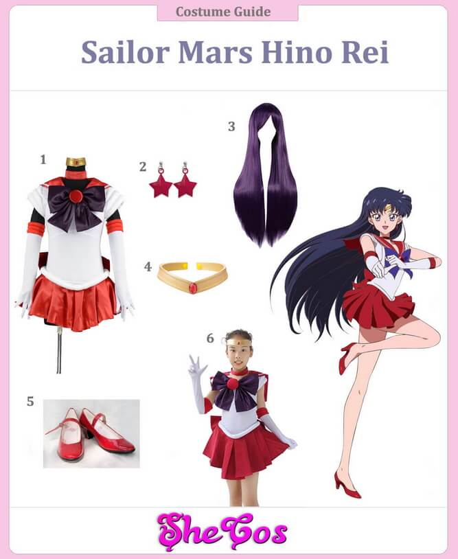 Sailor Mars Cosplay Guide Sailor Mars Cosplay Guide