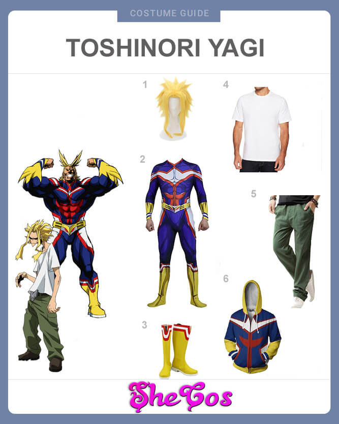 all might cosplay guide