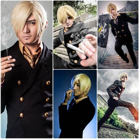 best one piece Vinsmoke Sanji cosplay