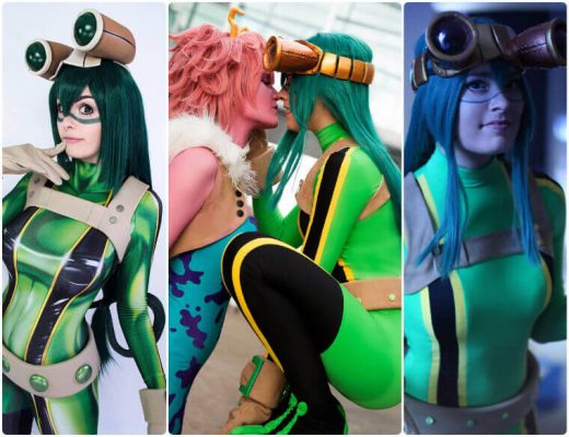 best my hero academia Tsuyu Asui cosplay