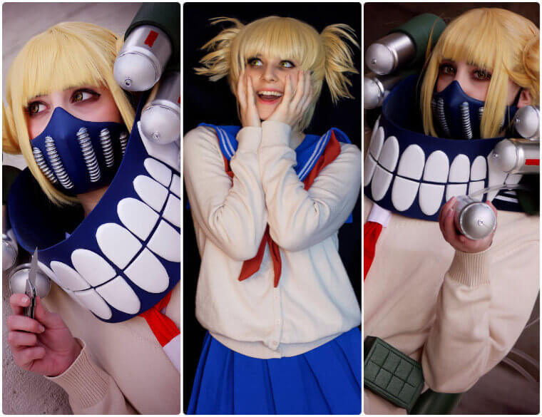 The High 3 himiko toga cosplay make-up greatest - game 24h