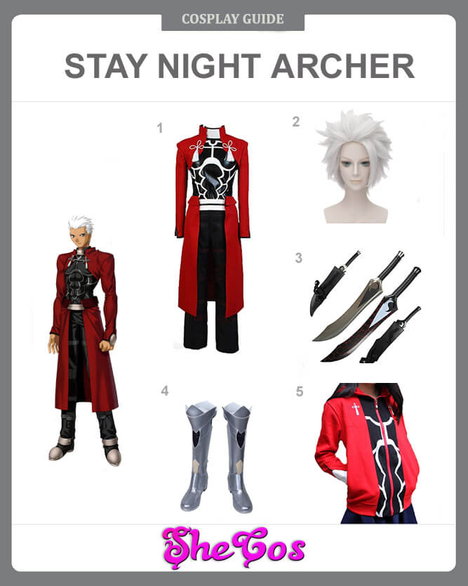 fate stay night archer cosplay guide