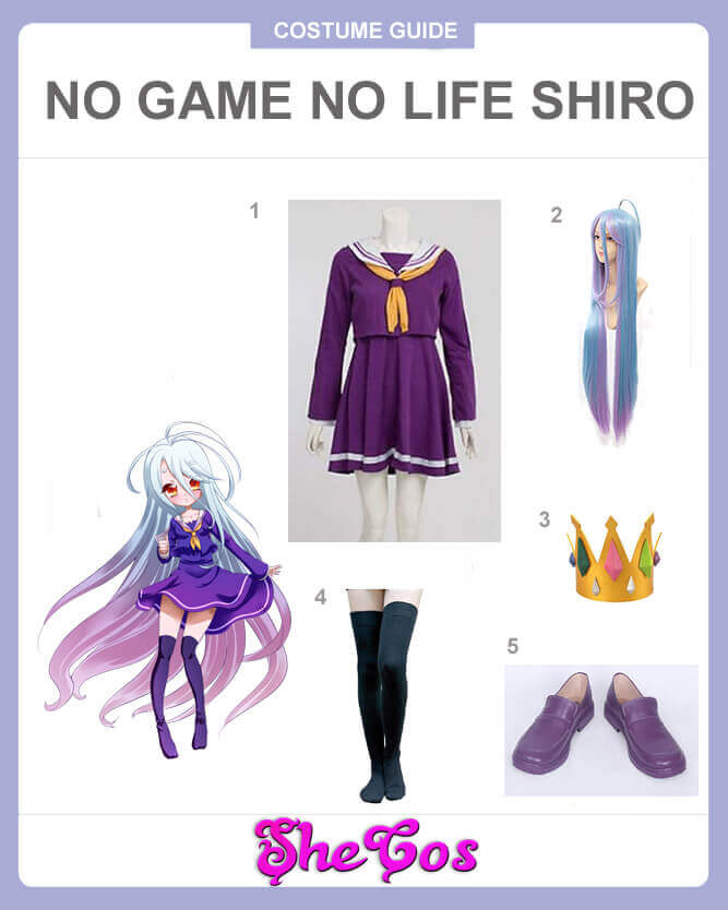 no game no life shiro cosplay guide