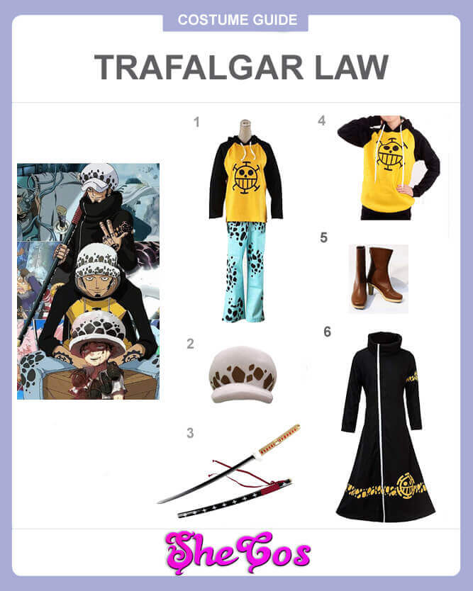 best one piece trafalgar law cosplay guide