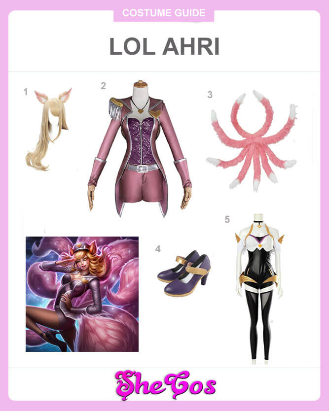 LOL ahri cosplay guide