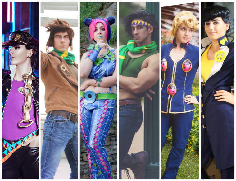 The Top 6 Characters We Want to Cosplay JoJo's Bizarre Adventure SheCo...