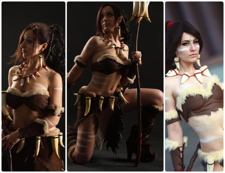 Diy Guide For League Of Legends Nidalee Cosplay Shecos Blog