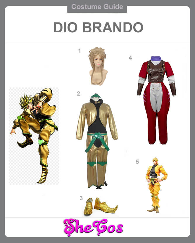 dio brando cosplay guide