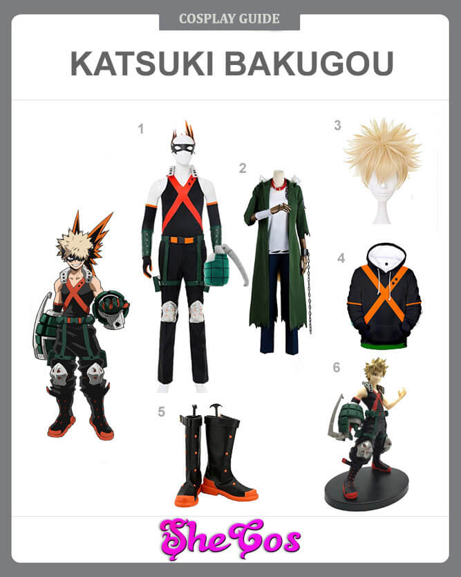 katsuki bakugou cosplay guide