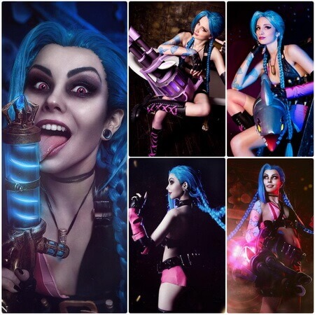 jinx cosplay league of legends