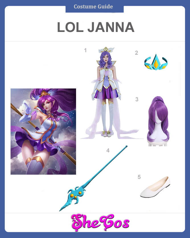 lol janna cosplay guide