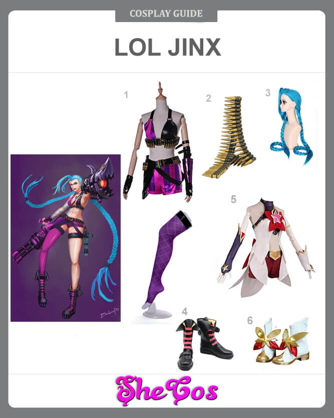 lol jinx cosplay guide