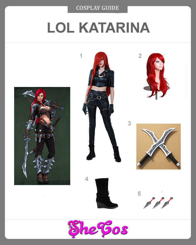 lol katarina cosplay guide