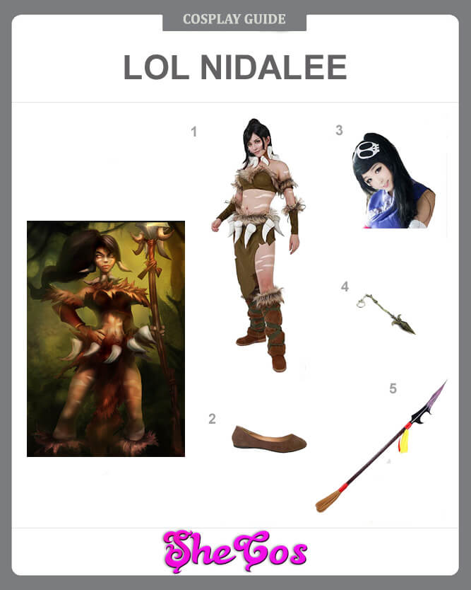 lol nidalee cosplay guide