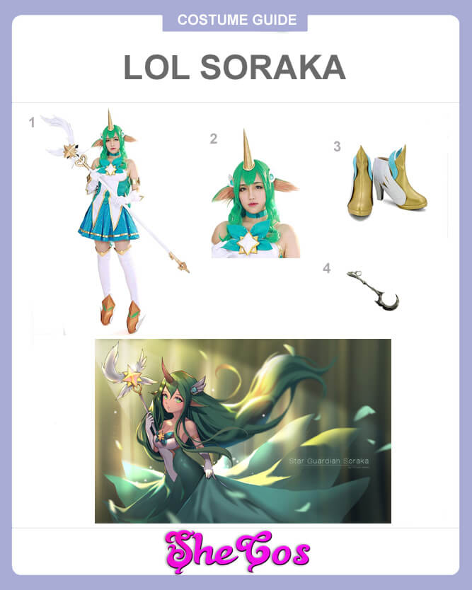 lol soraka cosplay guide