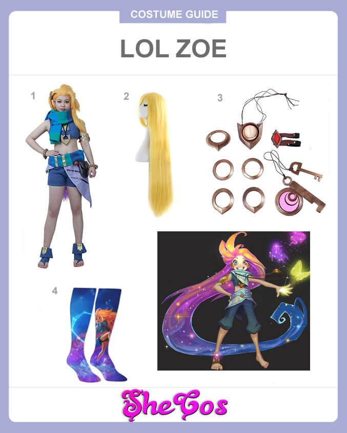 lol zoe cosplay guide