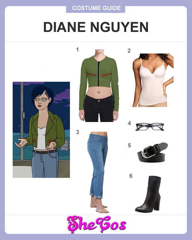 Diane Nguyen cosplay guide